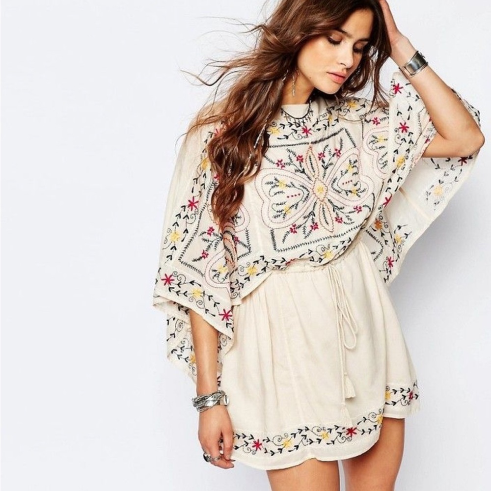 Free People Batiste Frida embroidered dress